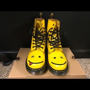 Smiley Face Doc Martens
